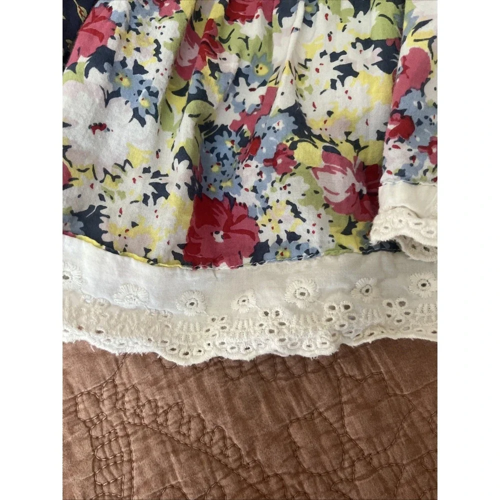 CUTEY COUTURE Whimsical Layered Multi Pattern Ruffled TWIRL DRESS 5/6‎ Years
